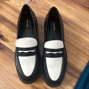 Nine West Monochrome Loafers